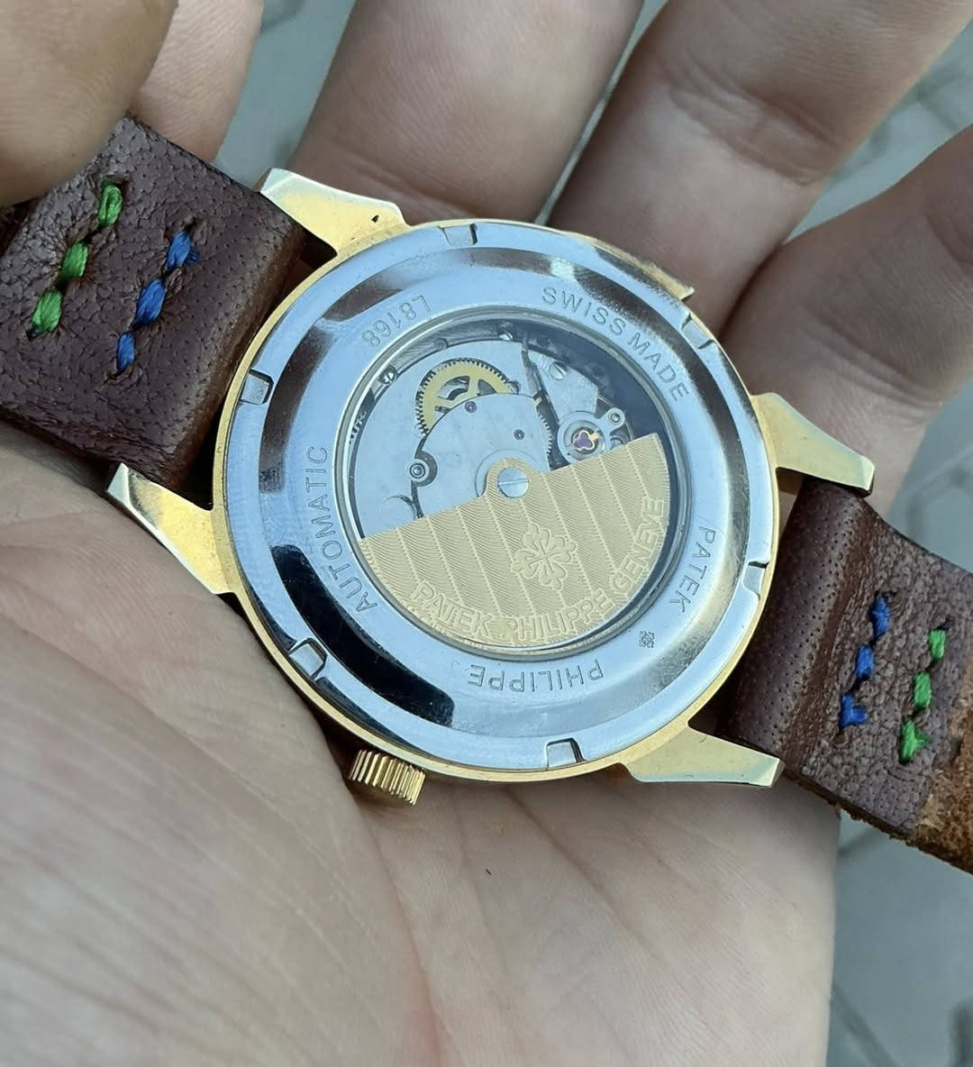 السلام عليكم ساعة باتك فلب اوتوماتيك
ظهر كشف شفاف
ستانلس ستيل
سنتر ثواني منفصل
سير جلد طبيعي شغل يدوي
قطر 41
نافذة للتاريخ
مكينة اوتوماتيك + تكويك
110 الف


**إذا كنت صاحب هذا الإعلان وتريد حذفه لأي سبب، رجاءا أرسل رسالة إلى الدعم الفني**