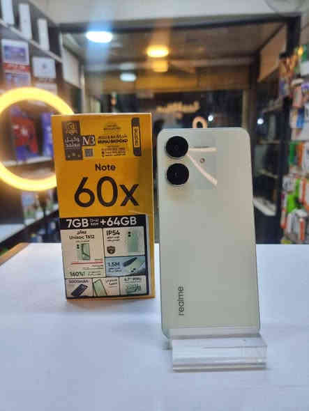 السلام عليكم موبايل ريلمي نوت 60x
ذاكرة 64GB , ذاكرة عشوائية 7GB . 

معالج T612 مقاوم للماء في فئته ومقاوم للسقوط في فئته. 

شاشة اكبر واكثر سلاسة 90Hz

السعر 130 الف

التوصيل مجاني 

للتواصل مع هذا رقم ***********

#للجميع
