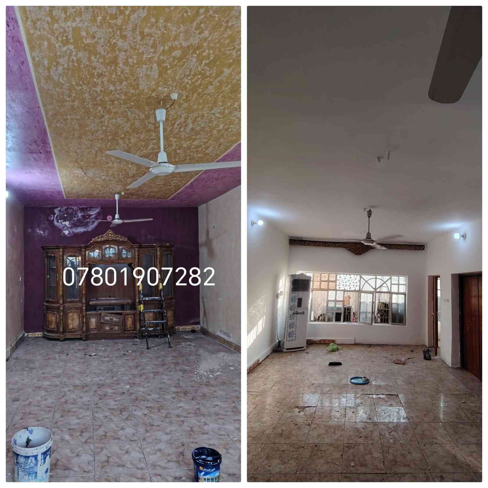 السلام عليكم صبغ وكافه الديكورات بأنسب الأسعار لأستفسار *********** أو خاص او الرقم بي واتساب حلة, بابل
