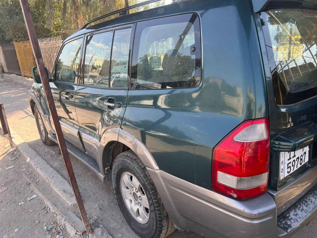 السلام عليكم باجيرو 2006 للبيع محرك 3000 كير ومحرك مكفولات باسمي تحويل مباشر تخم تاير والسياره نضيفه مكاني بغداد الامين ***********
