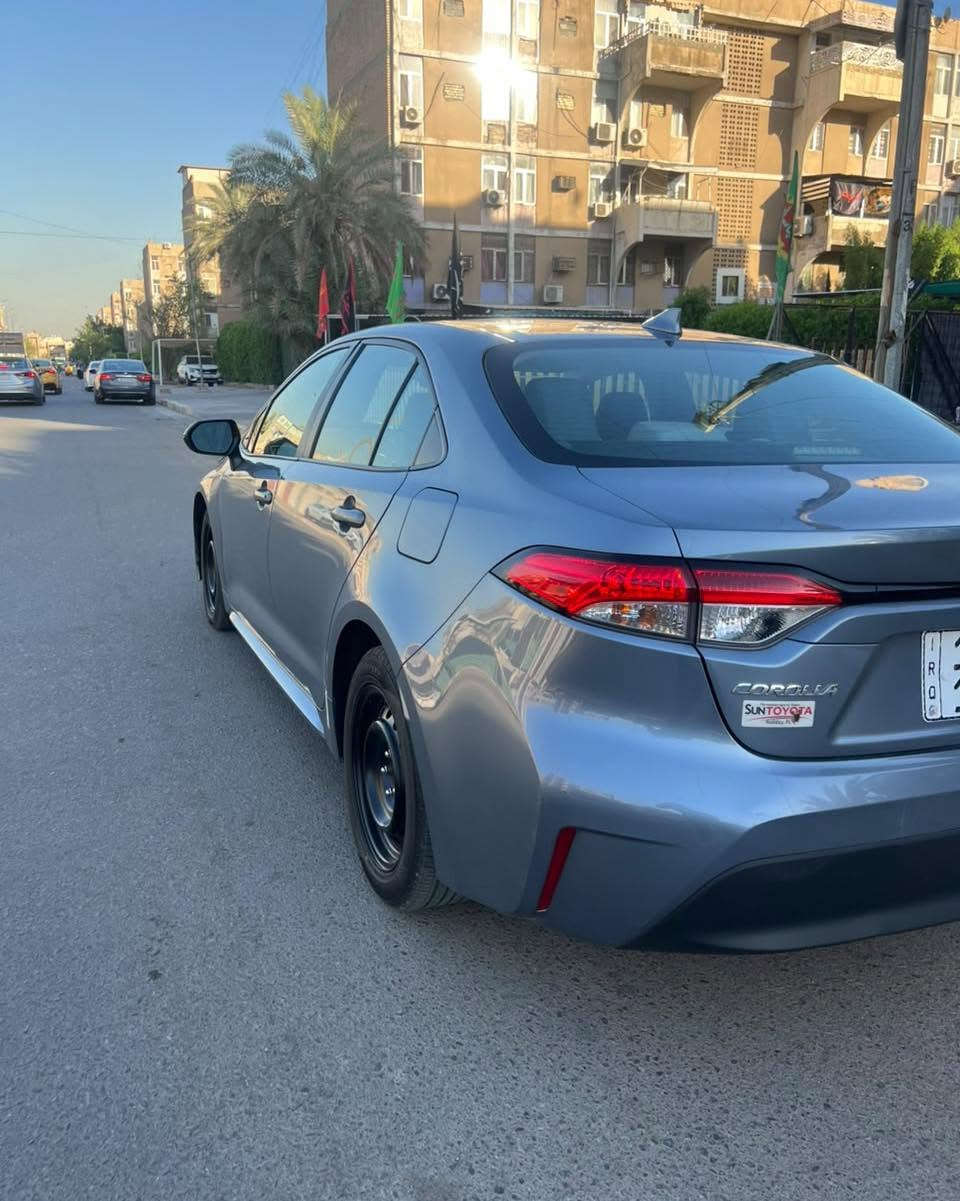 🚘 للبيع | تويوتا كورولا LE موديل 2024

الممشى: 44 الف مايل

* فئة LE.
* محرك 2.0 لتر.
* ناقل حركة أوتوماتيك CVT.
* دفع أمامي (FWD).
* شاشة لمس.
* كاميرا خلفية.
* بلوتوث.
* مثبت سرعة.
* تحكم من المقود.
* مصابيح LED.
* تكييف.
* زجاج ومرايا كهربائية.
* وسائد هوائية وأنظمة أمان.

الملاحظات:

* الشاصي الأيمن مسحوب.
* الجاملغ مضروب ومعدل.
* البنيد مضروب ومعدل.
* السيارة تعمل بصورة طبيعية.
* الفحص متاح للراغب بالشراء.
* السعر مناسب، والتفاوض للجادين.

 📍موقعها : بغداد - شارع فلسطين

✅ لمعرفة السعر : اكتب تم بالتعليقات يتم الرد عليك خاص تلقائي

📞 للاستفسار:
***********

⚠️ تنويه:
السيارة إعلان ممول وغير تابعة للصفحة، ولا نتحمل مسؤولية الاتفاق أو تحديد السعر بين البائع والمشتري.

🌹 الله يبارك للبائع والمشتري، ويرزق الجميع من واسع فضله
