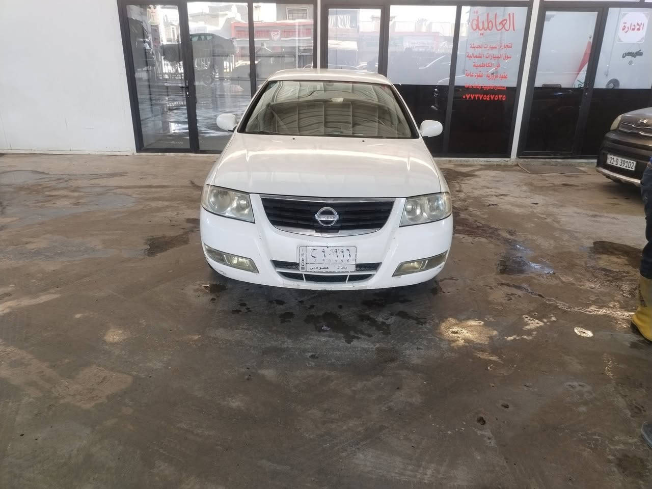 سلام عليكم نيسان بدي كوري موديل ٢٠٠٩ ماشي ٧٦ تخم تاير باتري جديد حدايه خلفي اماميه بيه طخه بل جالغ الأمامي بس اني صبغته عني مواصل لداخل جالغ وجاملغ الخلفي شبر مكاني بغداد المنصور *********** السعر ٩٦ غير متواجد عل الفيس
