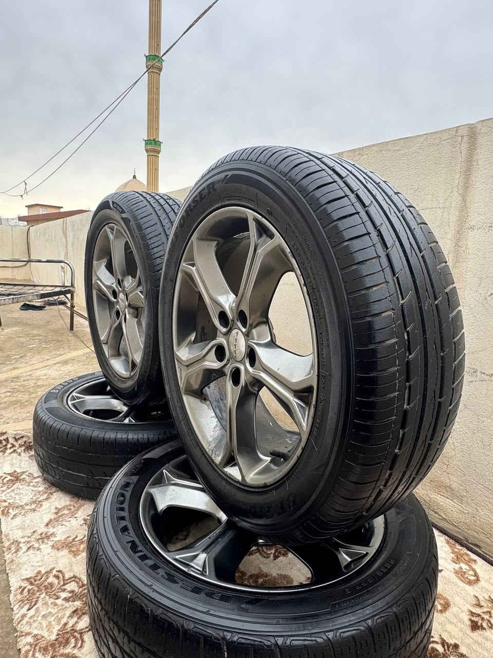 جماعة موصفات عاديه جبتلكم تخم ويل جورني مال كروز رود اشتري شوف جمال سياره 🔥
🔴 للبيع تخم ويل جورني مال كروز رود ترهم على جميع موديلات اصلي اصلي شركة (مكسيكي) (حجم 19 وياها تخم تاير مع 4 حساسات بلنص هم جديد سويته يعني كامل  بس تشدد للسياره) ... سعرهم بلاش ( 420$) دولارر ...
للاستفسار خاص او هذا رقمي ⬇️ 

***********

واتساب موجود بيه
