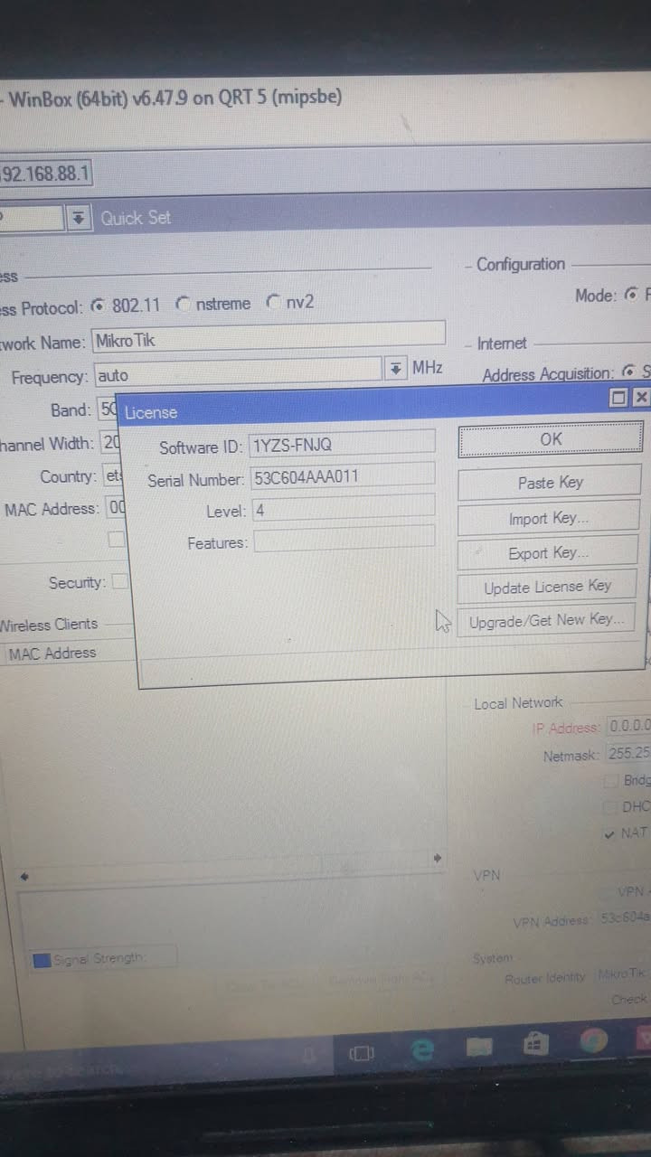 grt5 mikrotik
للبيع سعر ٦٥ الف


**إذا كنت صاحب هذا الإعلان وتريد حذفه لأي سبب، رجاءا أرسل رسالة إلى الدعم الفني**