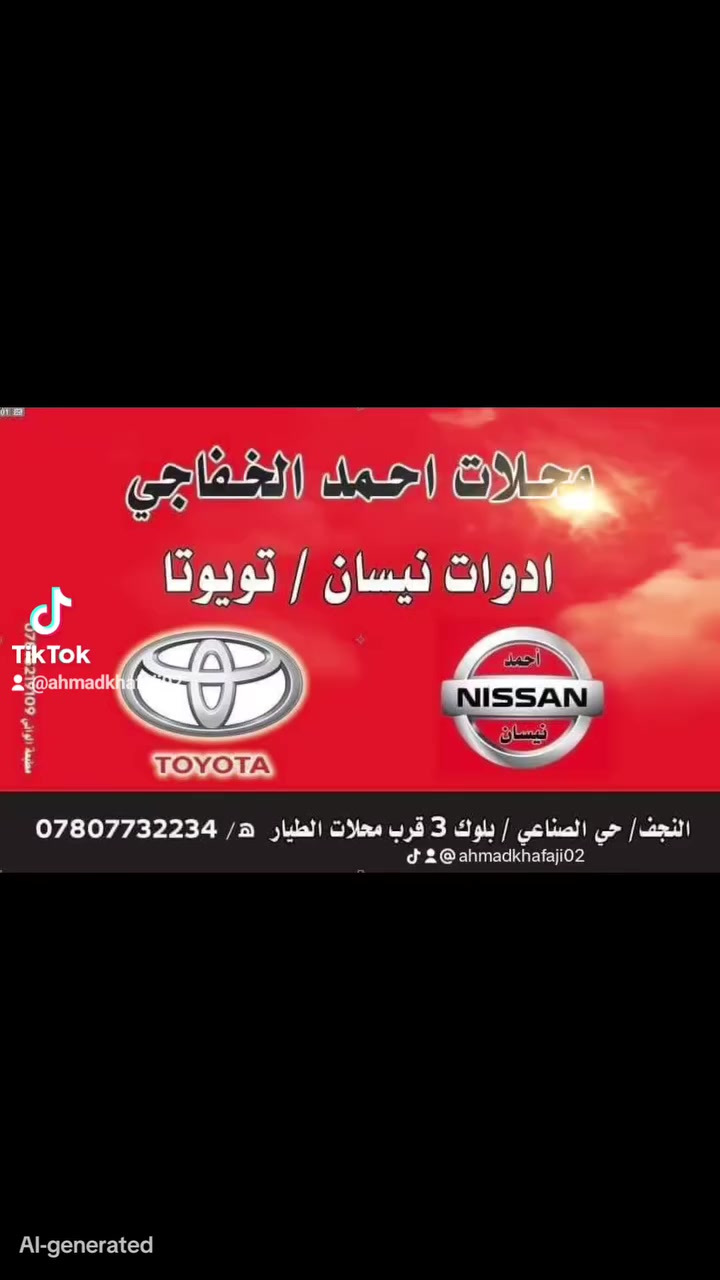 #أدوات_نيسان_هندي_أصلية_
#متابعين
#اشاره
- قطع غيار سيارات نيسان هندي 🇨🇮
- جميع الفئات والموديلات متوفرة☮️
- ضمان جودة وأسعار تنافسية ⭕✅
- توصيل سريع لجميع أنحاء العراق 🛻🛻

_للاستفسار والطلب:_
[رقم الهاتف:: ***********] 📞📞📞

_أو زورونا في موقعنا:_📌
[عنوان المحل: النجف الأشرف - حي الصناعي]

_نحن نهتم بجودة المواد.
