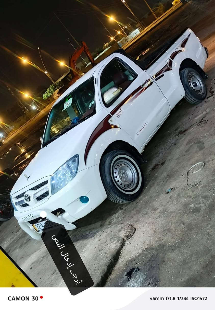 سلام عليكم بيكم تيوته موديل 2006 رقم ذيقار بسمي سنويه 28 دولي مكفوله كفاله من الكص والعيب الشرعي حدايده تخم تاير سيارة جديده كهربائيات كلها شغاله كير ومكينه كارتون ***********؛) ***********
