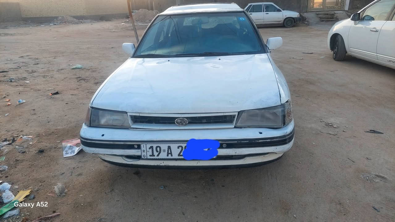 السلام عليكم للبيع سوبارو موديل ٩٠ بلاديه كامله مكينه وكير جدد نقص بس بطانه باب السايق كهربائيات كامله رقم كربلاء انكليزي سنويه لل٣٠ تحويل مباشر موجوده بكربلاء للتواصل ***********
