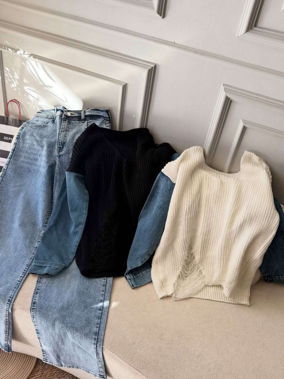 #ازياء 𝐩𝐧𝐢𝐤 🅿️ 👗 
❄️☃️🌨️جديدنا 🌨️☃️❄️
 #موسم_شتوي 🧣🧤☔️
#_pink_butikلايك علمود يوصلكم كلشي جديد❤️
.
جديد ‎#pink ⭐️
.

وصل الجديد 🔥 
موسم شتوي (2026 ) 🧣⛄️

بلوز مطعم بالجينز& بنطرون جينز جميل جداً قنبلة الموسم راقي جداً ✨🪬👗 

قياس /38/40/42/44/46/48

خدمة pink⭐️ حضرتچ ويانة مرتاحة ومطمئنة⭐️يوصلچ الطلب عندچ مشكلة بالقياس ⭐️ بالحقيقة مخالف للصورة⭐️ رجعي الطلب مباشر مع المندوب ⭐️

Pink الثقة والمصداقية اكثر من 5 سنوات 
.
توصيل جميع محافظات العراق 🇮🇶🛍🛒 واتساب 👁‍🗨👇🏻👇🏿 *********** 📲 *********** 📲
