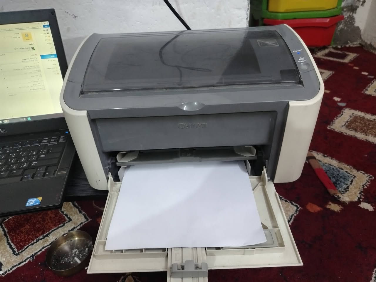 deel 4610
core 5 جيل الرابع  
هارد 320
رام 4
نظافه 90%
السعر 100
------------------------------------------
طابعه نظيفه canon 2900
كارتج جديد 
السعر 100
***********
