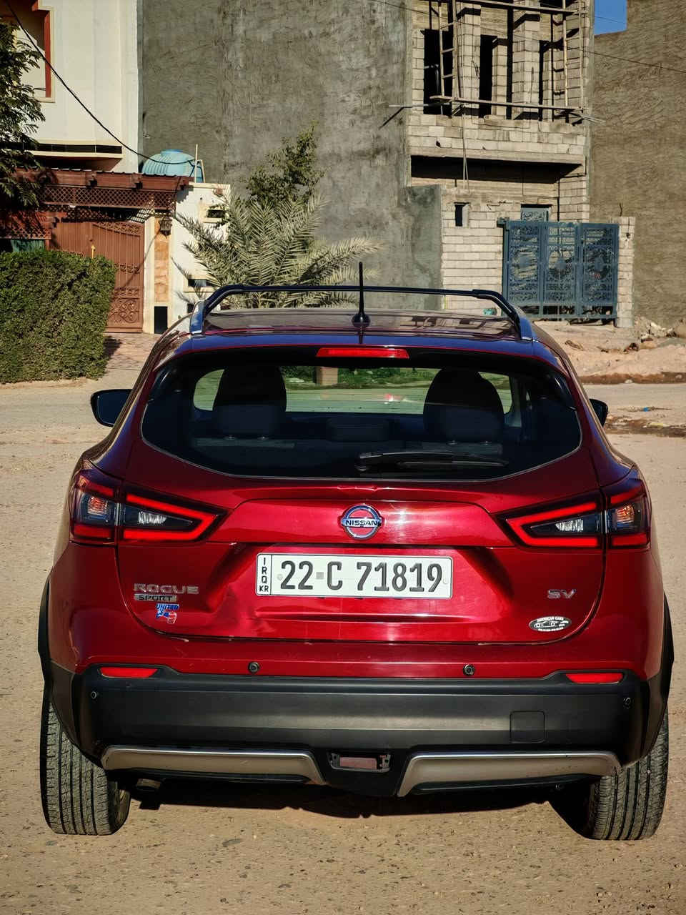 للبيع نيسان روج سبورت موديل 2020
SV مواصفات 
رادار أمامي وخلفي وجانبي 
ويل كروم
بصمة ابواب وتشغيل
تحكم ستيرن
محرك 2000
رقم أربيل دولي باسمي
كلين بدون ضرر
للاتصال ***********
صلاح الدين / تكريت
