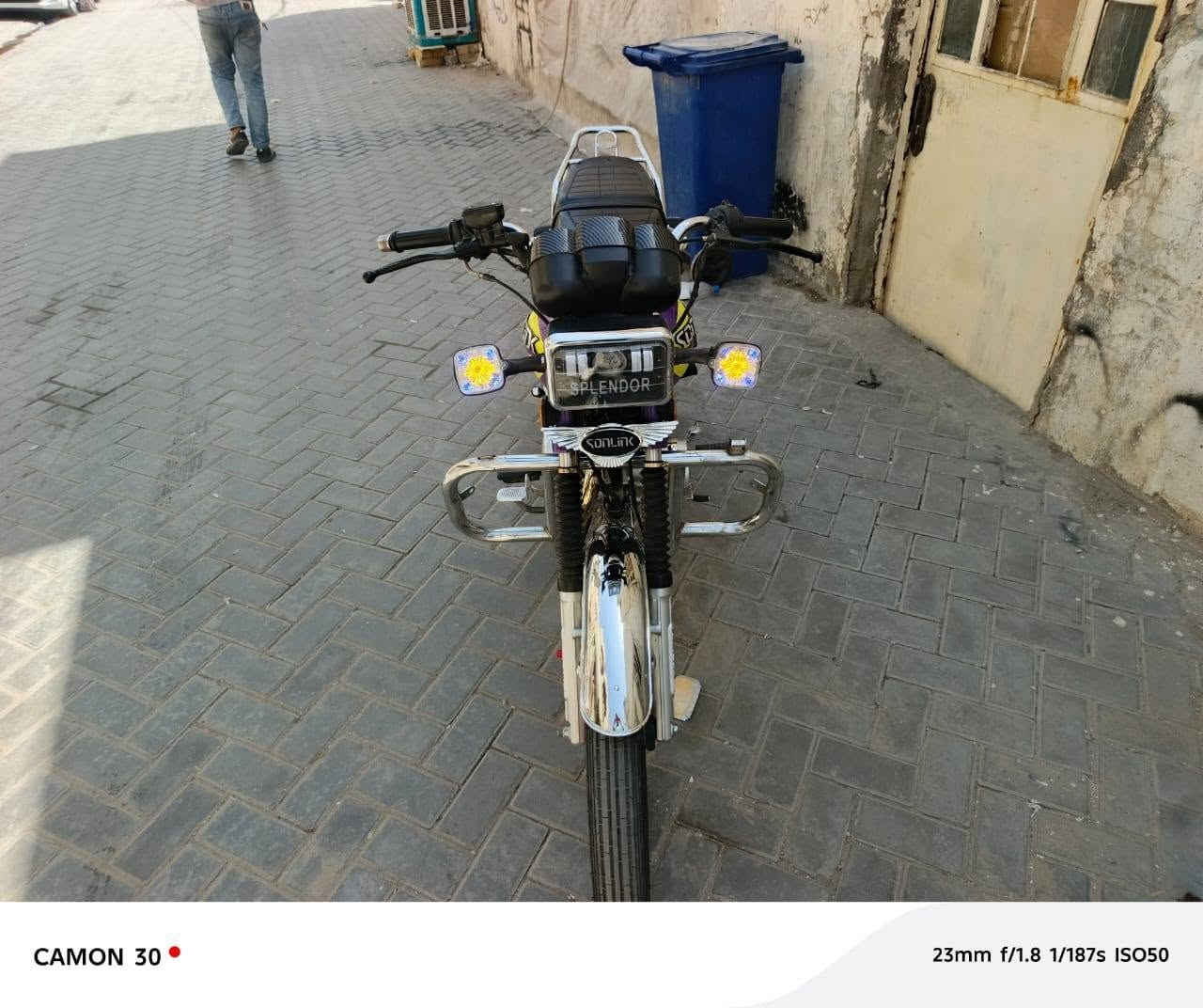 سلام عليكم دراجه سونلك موديل 25 خير من الله بيها نواقص قليله كلش السعر 650 عنواني بغداد الجديدة
***********
