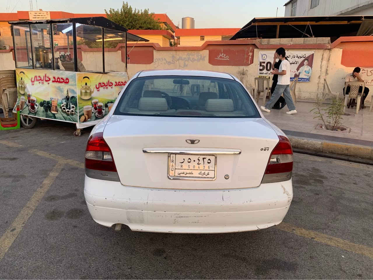 دايو نوبره 
موديل 2001
بدون صبغ بدون معجون بيه مكانات صبغ كارت
گير شرط
مكينة بي صوط و بخار
سنوية ٢٨
هزة جديد
شرط تحويل وكالة
عنوان كركوك
***********
سعر ٣٠ مجال قليل كركوك, العراق
