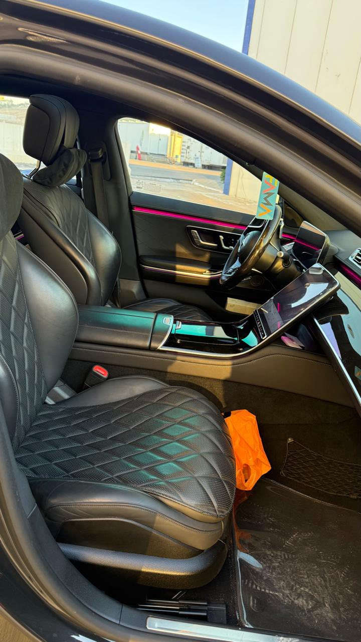 S Class 2023. مێر سێدس- بێنز
صبغ  واحد جملوغ أمامي بدون داخل 
مواصفات فول 
***********
