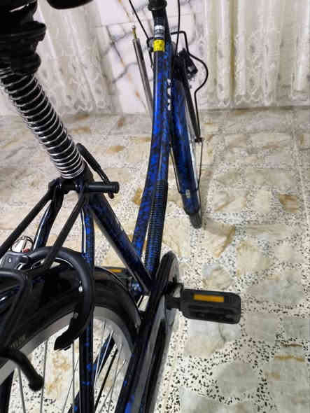 سلام عليكم بايسكل للبيع نضيف حجم 26 مديل 2024 عنوان الحسينيه الراشديه مدخل الجسر السعر 120 وبي مجال الرقم *********** او خاص
