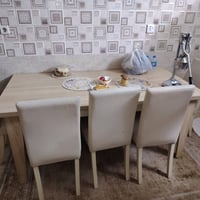 ميز طعام تركي معه 5كراسي البيع السعر 160الشراي اتصل 07701718014