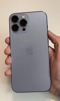 آيفون 13 برو ماكس  لون المميز البحري  جهاز مكفول كلشي ما مبدل بيه  وتر...