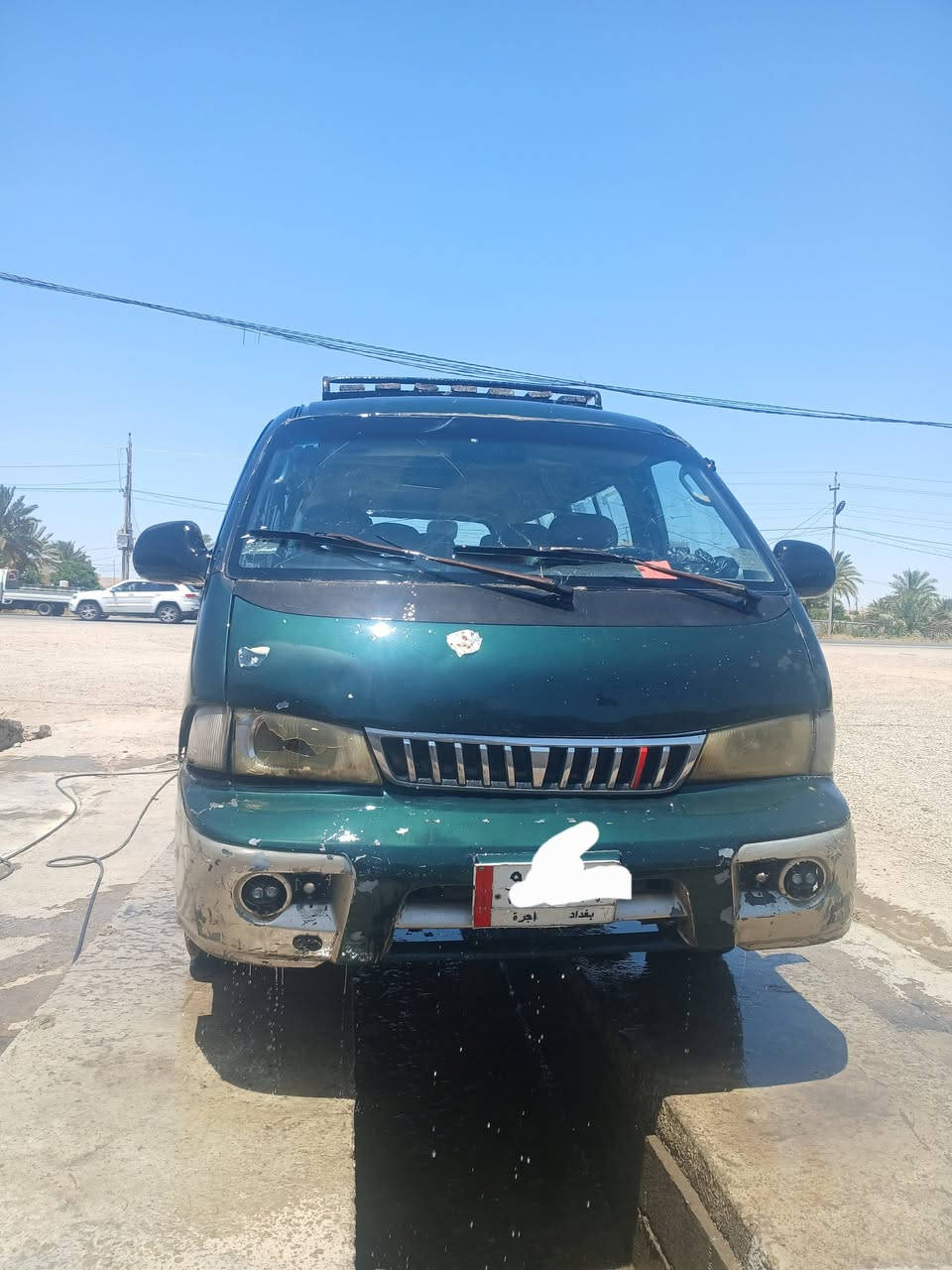 السلام عليكم ورحمة الله وبركاته
بريجو موديل.  ١٩٩٦ بغداد.  اجرة 
سنوية لنهاية ٢٠٢٨
مشروع وطني . خط وبحث مصفرة 
خطهه .حي المعلمين. بعقوبة 
مكينة مجفتة جديد 
شواصي معمرة 
سلف .دينمو باتري. كله جديد 
سعر ٤٦ورقة وبيهه مجال قليل 
للاستفسار. ***********الاتصال
سيارة مال واحد جناي
