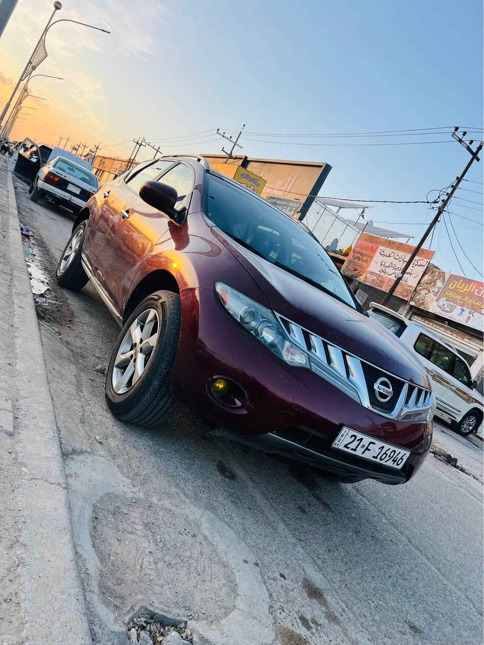 السلام عليكم 
نيسان مورانو ياباني أصالة 
موديل 2010 
فول فول مواصفات 1/1 دفتر بنزين بى
بصمه  كير توماتيك فوليوم حساس abs بانوراما  
كشانت كهربائي دبل اكسل 
تبريد مركزي صندوق شفت بيلاد بسمة رقم سنوي جديد سيارة حتا مكينة ما مفتوح بل باكت وضع شريكة كير مكينة تبريد بشرط 
سيارة 4قطع كلير بدون ضرار ابشرط
ما شاء الله سيارة كلش نظيف مرتب بدون مصرف 
سياره جاهزه صدر امامي خلفي جديد مابى مصرف 
دهن كير ومكينه وفلاتر تبريد كلها جديده 
تايرات جديد سياره 
سعره 85واستفسار خابرصاحب ‭0770 121 8789‬
 ‏ملاحظة اني مكلف بنشر ما أجاوب على التعليقات ما متواجد عالفيس شراي خابر وتدلل
مكان سياره كركوك
 وتحياتي للجميع كركوك, العراق
