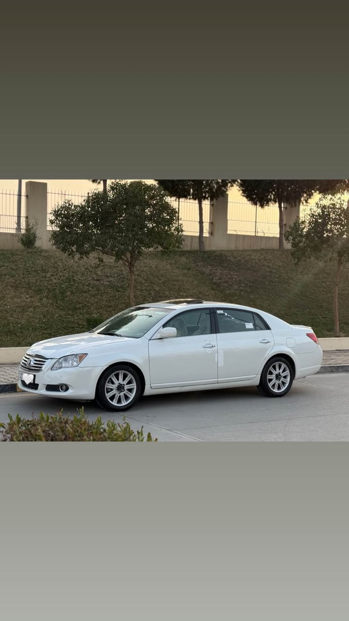 Toyota Avalon 2008
ئەڤەلۆن ٢٠٠٨
مواسەفات خلیجی lmited
بەصمە و سڵاید
ناوزەرد و شاشە 
کوشن جلد و سارد و گەرم
پەردە و حاسەی پێش و دوا 
دوو دەرگای گۆڕاوە بە بیلاد و ناو دەرگایەکی بۆیاخە
گێڕ و مەکینەی بە شەرت و مەکینەی کراوەتەوە
سەنەوی و ژینگەی تا ٢٠٢٨ تازەیە
١٣٨ گەڵا و کەمێک معامەلە 
*********** السليمانية, العراق
