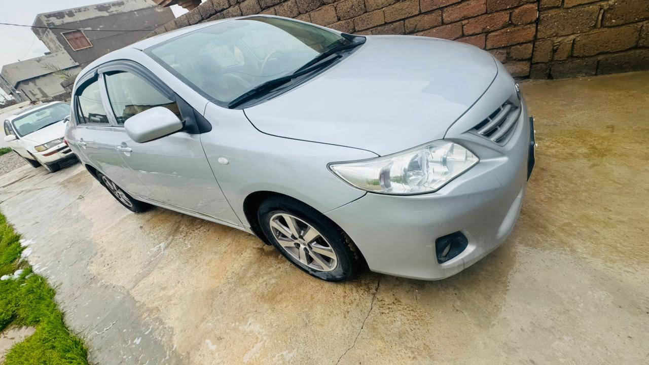 كورلا موديل ٢٠١٣ امريكي 
بدون صبغ بدون ضرر 
رقم سليمانيه سنويه تنتهي بشهر العاشر
كير محرك تبريد تدفئه كلها شرط 
للبيع او المراوس 
مكان السياره الشرقاط 
***********
***********
