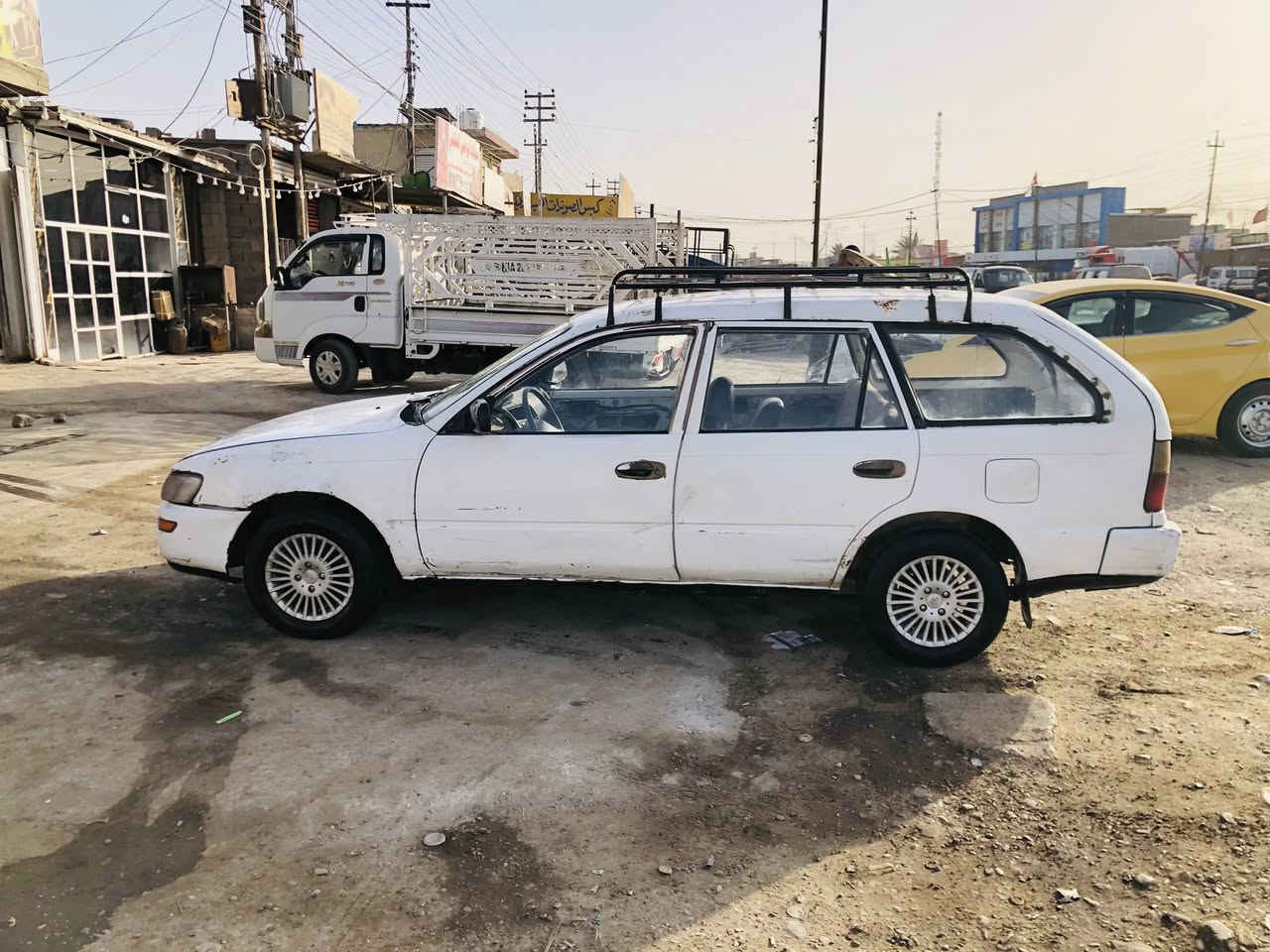 كورلا موديل 1994 رقم بغداد بسمي سياره بيه نوقص دشبول تعبان وبطاين محرك نظيف السعر 30 وبيه مجال الاستفسار اتصال 📞 ***********
