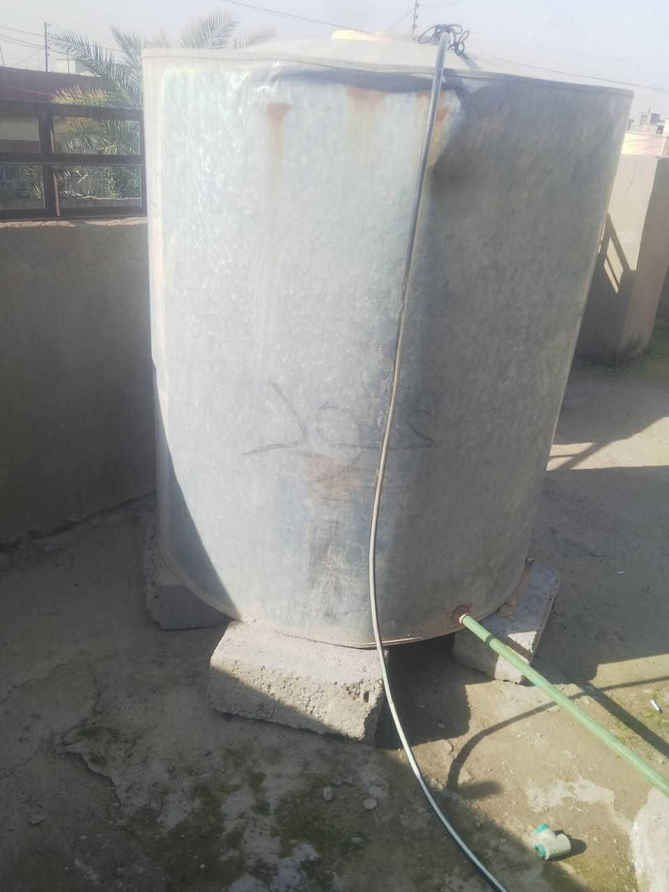 السلام عليكم تانكي كبير وكيزر جديد  ماطور مي جديد  الشراي يتصل  ‏‪0773 965 2262‬‏
