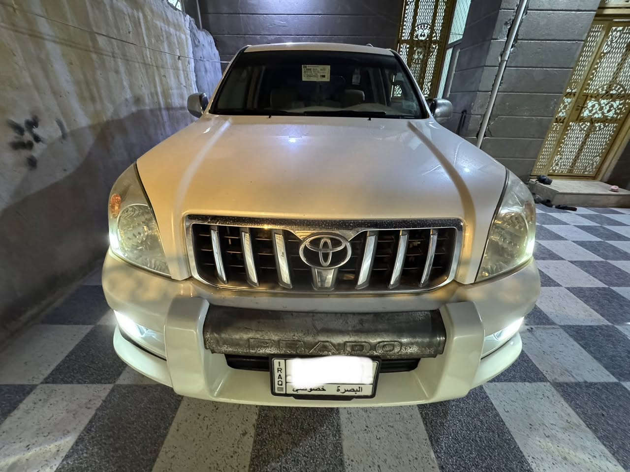 السلام عليكم برادو 2007كفاله عامه صبغ وتبديل وضربه وبارد محرك 4سلندر  سيارة جاهزة مكينه كير تبريد تدفئه تخم تاير 7 راكب 3قطع تبريد رقم بصرة سنويه 2028عنران بصرة ***********
