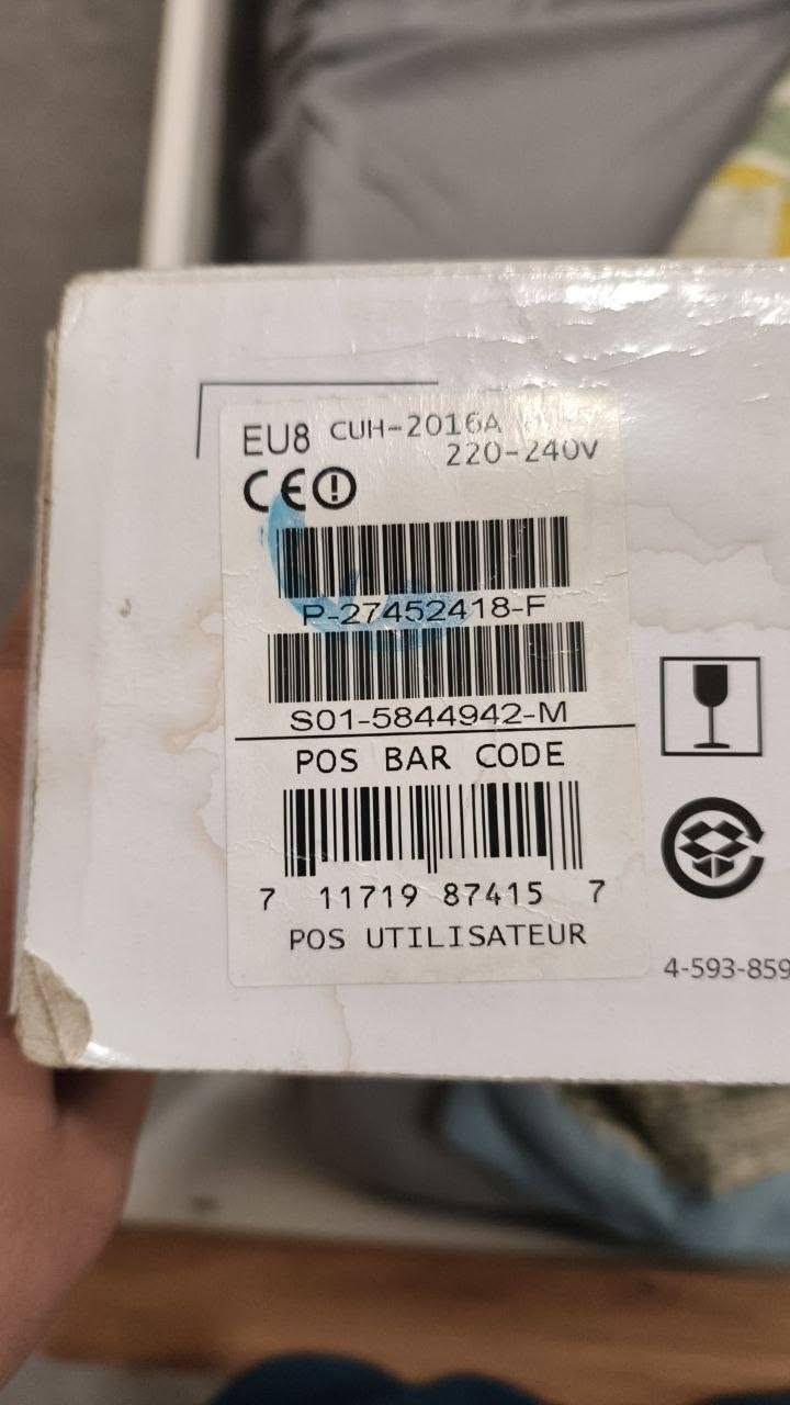 play station 4 slim ps4
بلي ٤
اللون ابيض الجهاز نظيف جدا مستخدم قليل اخذته وقتها من لندن 
هذه كارتونته الموجوده 
الجهاز واليده الاصليه مالته غير مصلحات وغير داخلات تصليح 
يحتوي على حساب فورتنايت مشحون سيزنين
ولعبة بيس القوة الجماعية 3137
وقرص مورتال كومبات
يوجد توصيل كل محافظات


**إذا كنت صاحب هذا الإعلان وتريد حذفه لأي سبب، رجاءا أرسل رسالة إلى الدعم الفني**
