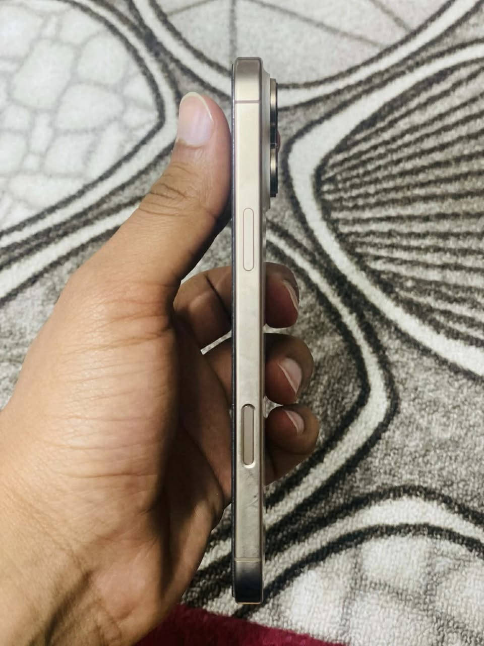 ايفون 16 برو ماكس
ايفون 16برو ماكس ذاكره 256 بطارية 100%  عدد الدورات 175 جوه بالصوره جهاز اخو جديد زلغ واحد مابي وتر بروف جهاز بمعنى الكلمة عربي شرق اوسط ماستر لا مفتوح ولا مصلح ملحقات كامله لون مميز 

سعر 1500$ 

النجف الأشرف - قضاء المشخاب 
***********
