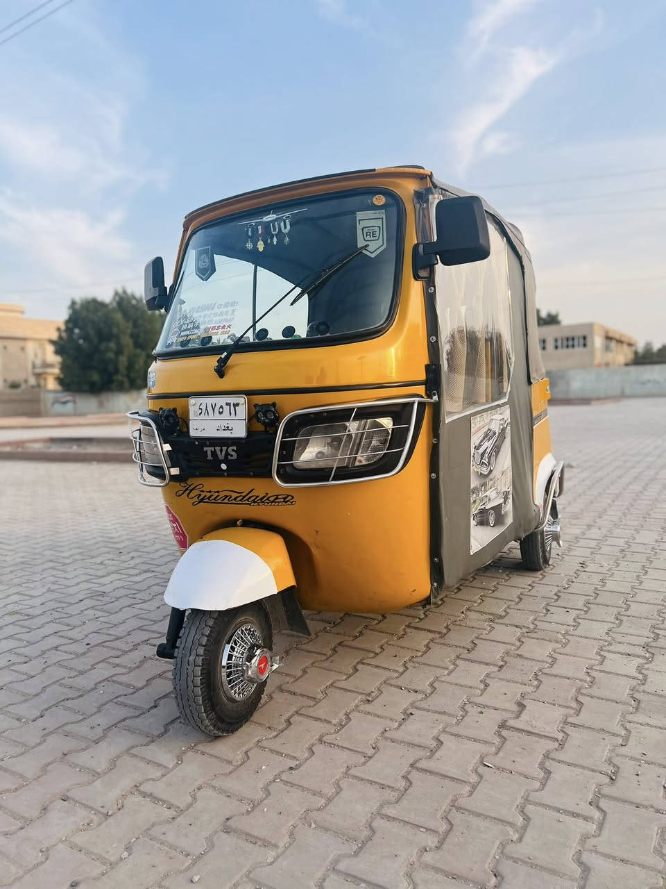 تكتك TVS لبيع مديل 20 مكينه زيرو صار اسبوع من شاده لماكينه بيه ضبغ جوه شريط بشبر بيه تكحيلات قليله كامله مكمله بغداد الغزاليه ***********
