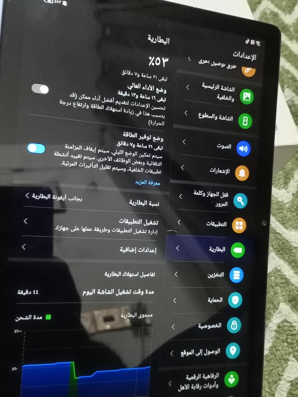 السلام عليكم
ايباد هونر x8

الجهاز بي شخط بسيط بشاشه

للبيع امراوس ابجهاز حسب القناعه

ذاكره 64 بصمه وجه أربعين فريم

المكان بابل طريق سده محاويل يم السجه

للتواصل ***********
