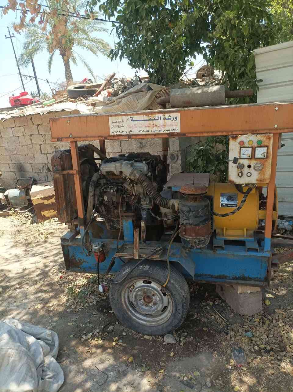 للبيع مولدات كيه شغالات مكان المحموديه السعر ٢٣ ورقه وبيهن مجال رقم ***********///***********
