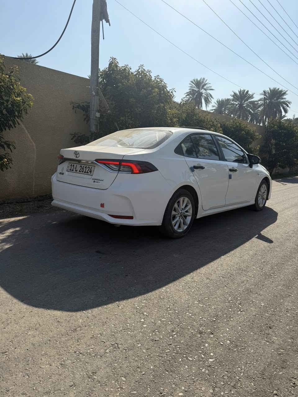 السلام عليكم كورلا 2025 رقم بغداد فول مواصفات عدا الكشنات الكهربائية سيارة جديدة مكفولة كفالة عامة عدا طخة بسيطة جداً على كد اصبعين ببداية الصندوك ومرجعة بلادي موضح بالصورة السيارة ماشية 32 بعدها بحالة الوكالة 
السعر 160 وبي مجال للجناي 
مكانها كميرة قرب جزيرة بغداد السياحية 
للاستفسار اكثر 
***********
