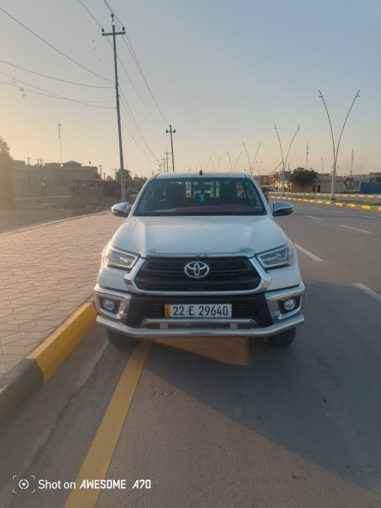 سلام عليكم  هايلوكس فحل  موديل 2023 رقم اربيل الجديد سياره بيها هاي شويه صبغ موضحه بل صوره وبيها بارد على كد ٤ اصابع فقط بأسمي مكاني العزيزيه ماشيه 100 
سياره مستلمها زيرو على ايدي 
وبل عافيه على ياخذها 
سعرها 275$ وبيها مجال قليل للشراي يتصل على رقم 

***********
