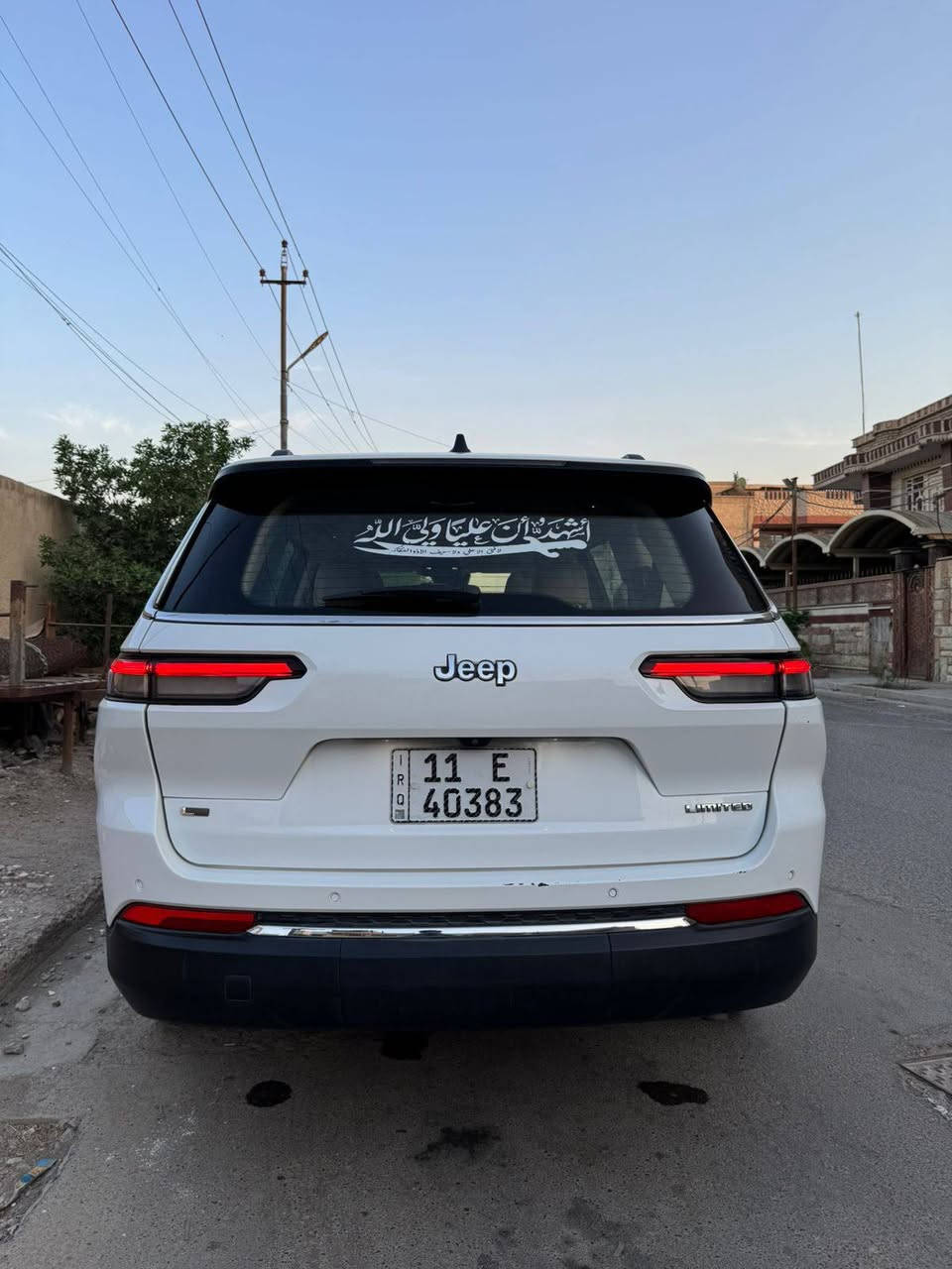 ◾ للبيع جيب لاريدو لمتد موديل 22 
◾ محرك 3600 V6

◾ رقم بغداد سنوية جديدة 

◾ مواصفات السيارة فول الاخير 7راكب 

◾ كير ماوس

◾ تشغيل عن بعد

◾ ردارات جانبية

◾ رادار أمامي

◾ رادار خلفي

◾ حساسات خلفية

◾ توقف ذاتي

◾ كاميرا دوارة

◾ نقاط عمياء

◾ تحديد مسار

◾ قيادة ذاتية

◾ كروز سرعة

◾ سايد بريك بصمة (كهرباء)

◾ ويل 20

◾ شاحن لاسلكي

◾ أبل كار بلاي

◾ كشن كهرباء

◾ هيترات بالكشن

◾ هيترات باستيرن 

◾ صندوق كهرباء

◾ لايت زينون بلادي

◾ ضرر السياره موضحه بل صور 

◾ عنوان السياره بغداد الشعب 

◾ السعر 32

◾ للاستفسار: ***********
