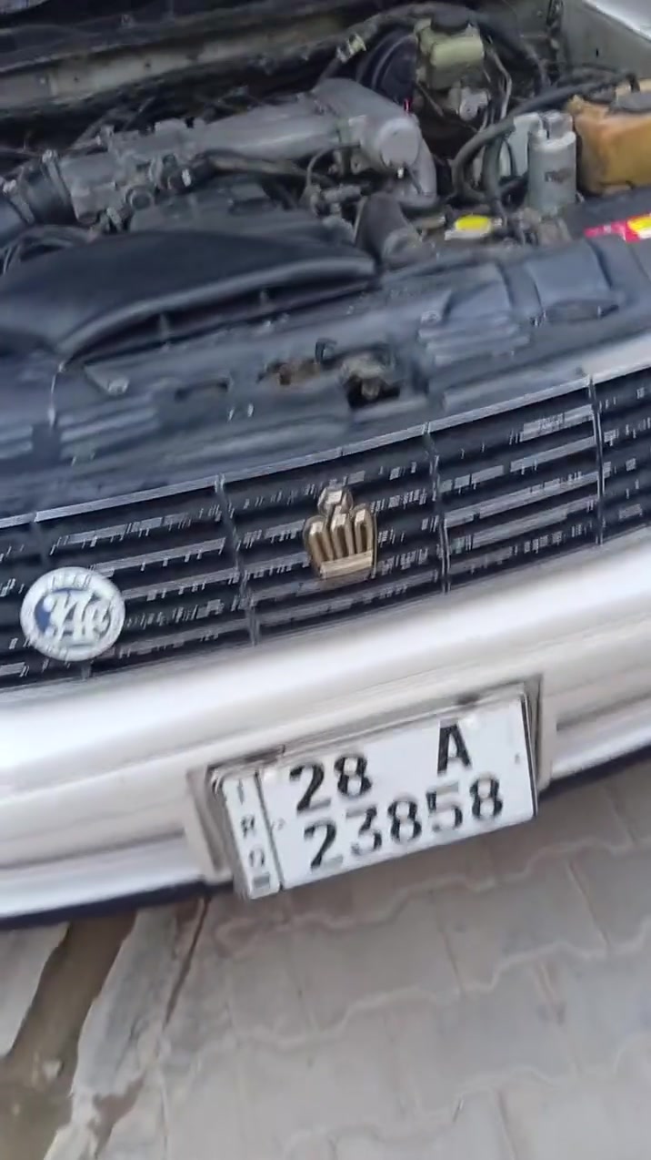 السلام عليكم تيوته كراون بطة منتصل سيارة كفالة گير ومكينه موديل 92تبريد  خير من الله رقم نجف مداور ثاني يوم  لل استفسار *********** السعر 58 وبيهه مجال حك الجية
