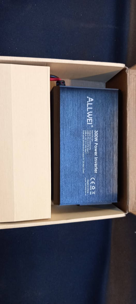 عاكس طاقة (Power Inverter) بقدرة 300 واط. السعر.50 والتوصيل مجاني


**إذا كنت صاحب هذا الإعلان وتريد حذفه لأي سبب، رجاءا أرسل رسالة إلى الدعم الفني**