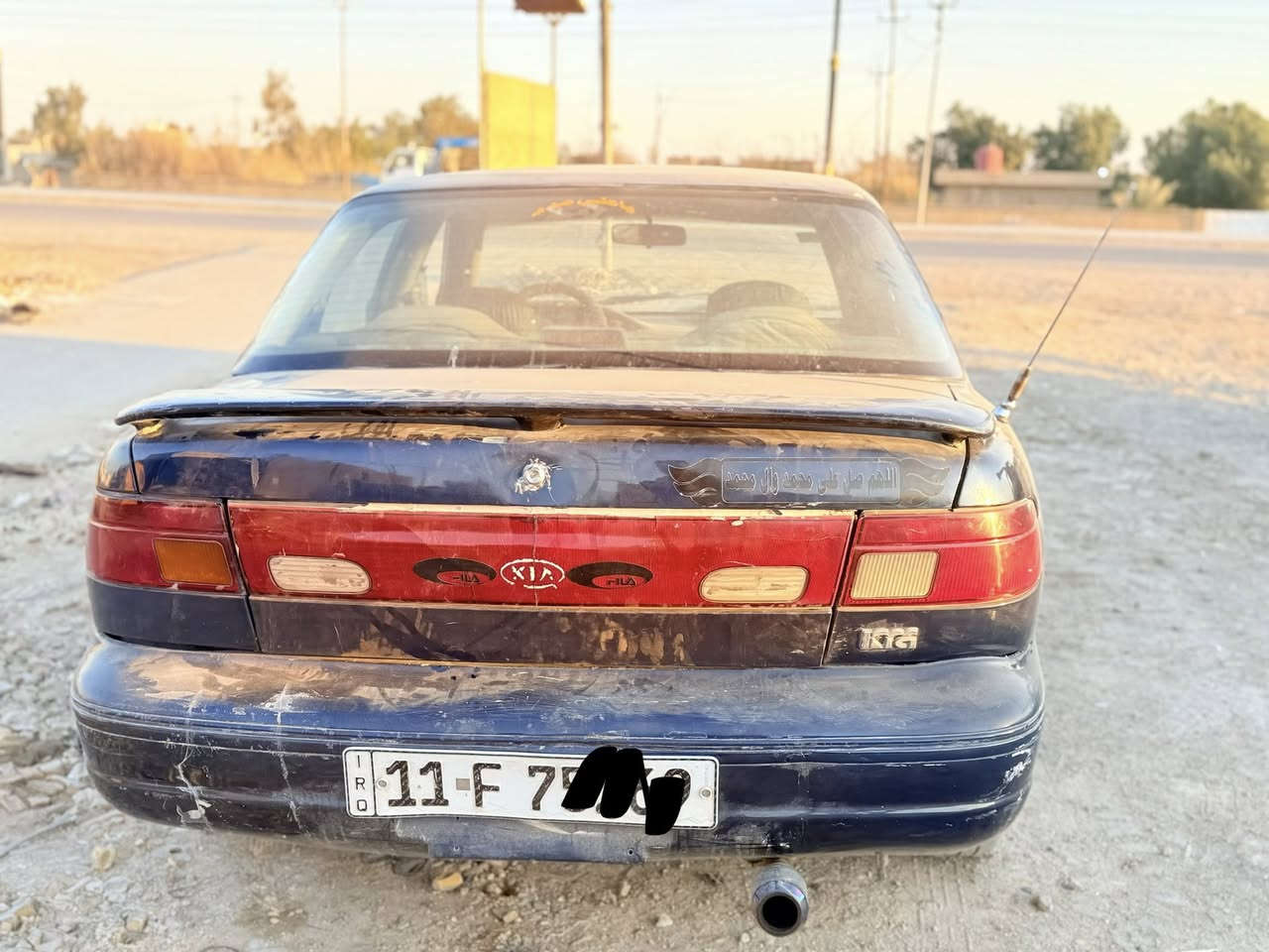 سلام عليكم. كيا سيفيا. البيع.   موديل 1994
كير مكينه.  جديد.        رقم بغداد. نكليزي. 

  سنويه مشروع وطني.     تحويل. مباشر

تخم تاير.         كير. عادي.    مكينه مفتوح 

               سعر.  26 وبيه مجال قليل. 

       مكان بغداد النهروان   ***********
