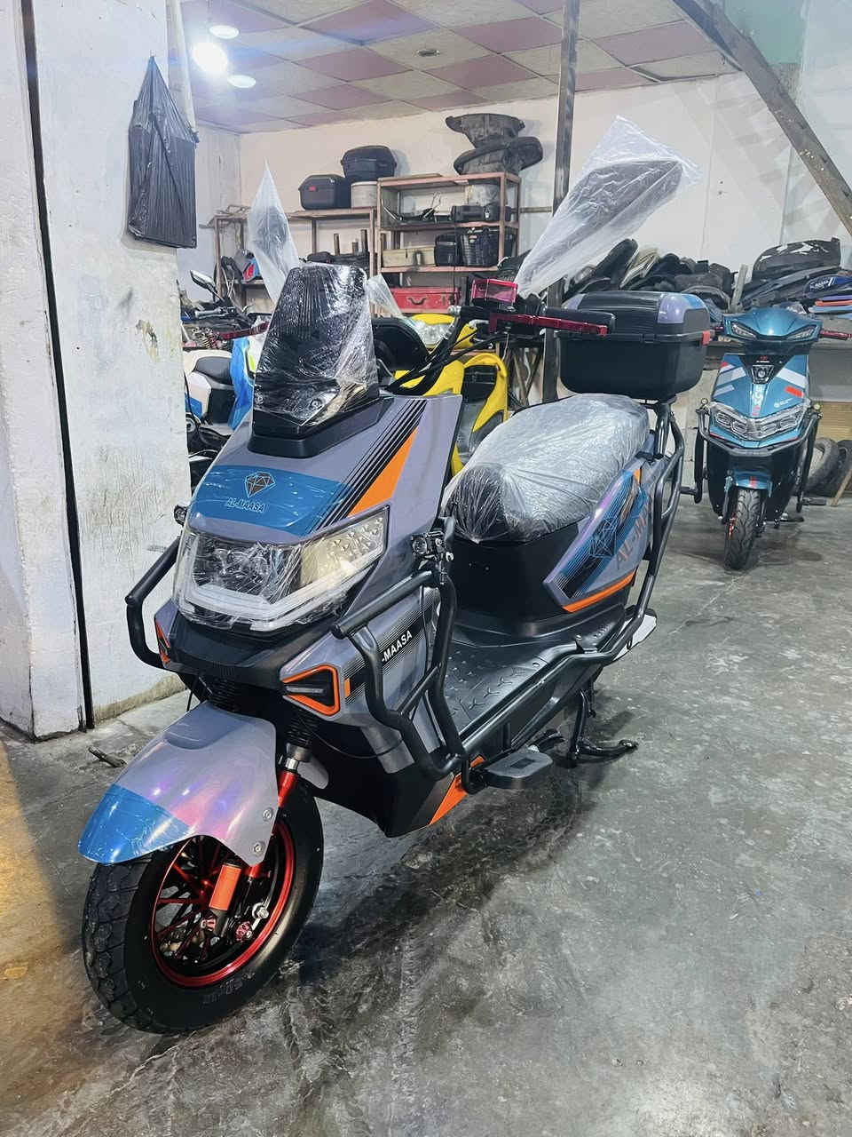 دراجه شحن الاباتشي موديل2025 صاله شهر من مشدود ع فحص وضمان 3ايام السعر(750)وبي مجال بسيط***********
