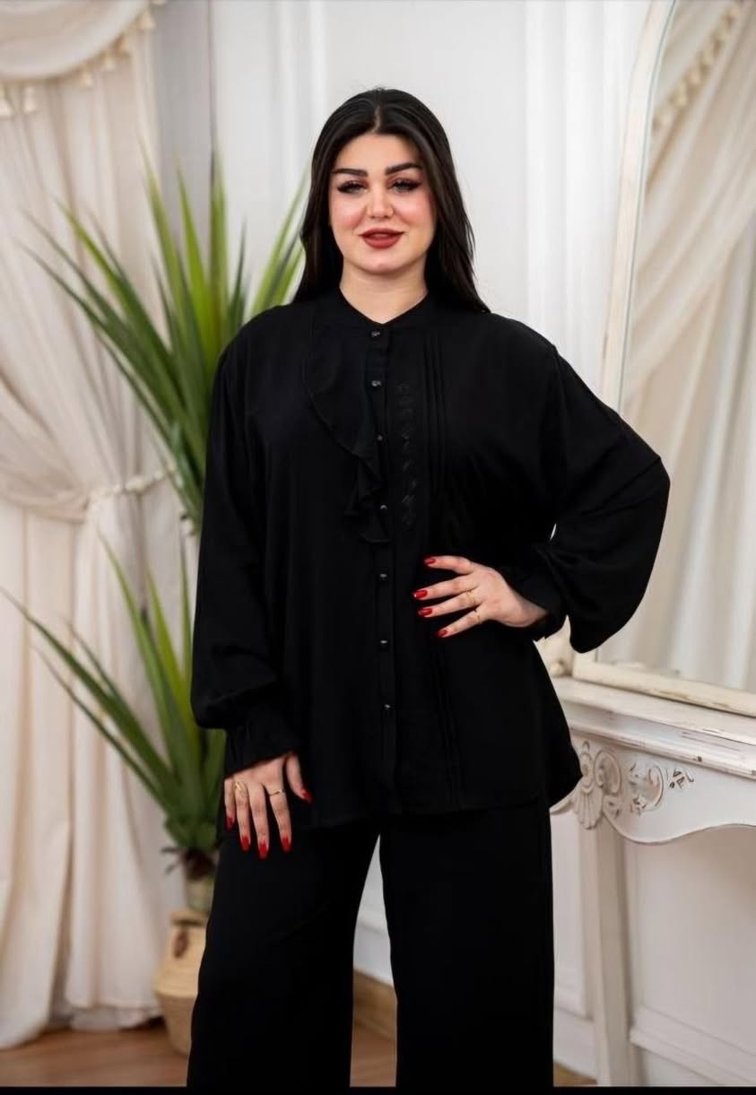 الموسم السواد ويانه اجمل😊ترند الموسم😍

🔴سوت نسائي قماشه كشمير درجة اولى 👌😍

🔵 القياسات :L-XL-XXL-XXXLيلبس من وزن ٥٥-٩٥

🔴 السعر : (١٣) الف فقط بلاش🔥😍😍🔥

-------------------------------------
🔴عنوان المحل : واسط - قضاء النعمانية - سوق الشيشان القديم - مقابل مدرسة الحاج نعيم سلمان محل غصن البان ضرغام ابو علي 
————————————————————-
🔴 يوجد توصيل داخل النعمانية 🚘
🔴 يوجد توصيل لجميع محافظات العراق 🚚 🚚


**إذا كنت صاحب هذا الإعلان وتريد حذفه لأي سبب، رجاءا أرسل رسالة إلى الدعم الفني**