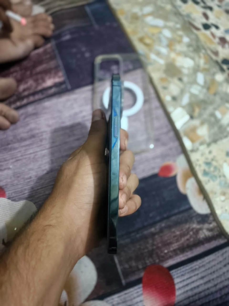 السلام عليكم جهاز ايفون ١٢برو ماكس مبدل بطاريه ١٠٠وفلاش عطلان شراي خاص واتساب ***********
