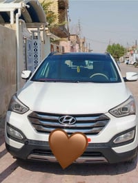 هونداي سنتافي موديل 2013 رقم بغداد  نكليزي   الرقم/ 07738829834