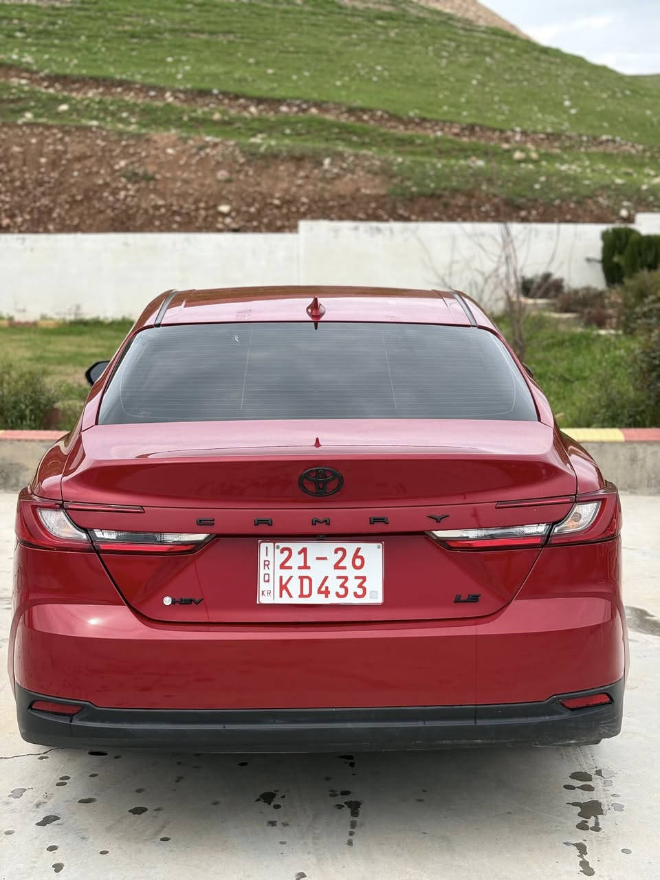 السلام عليكم
toyota camry 2025 Le ❤️
هايبرد و بنزين
السعر :209 ومجال  
عداد المسافة :5 الف ميل زيرو  
ملاحظة السيارة : فقط جملغ خلفي صبغ  بدون دواخل 
بدون ارباك

المواصفات : 
‏‎بصمة ابواب 
‏‎بصمة تشغيل 
‏‎شاشة   
‏‎كاميرة
هاند بريك بصمة
اوتو هولد (𝐀𝐮𝐭𝐨 𝐇𝐨𝐥𝐝)  
اوتو ستارات (𝐀𝐮𝐭𝐨 𝐒𝐭𝐚𝐫𝐝)
اوتو ستارات (𝐀𝐮𝐭𝐨 𝐒𝐭𝐨𝐩)
رادار امامي (تحديد مسار)
‏‎رادار جانبي (نقاط عمياء)
‏‎رادار خلفي (التحذير من الاصطدام)
‏‎حساسات امامي
‏‎حساسات خلفي 
نظام (𝐄𝐜𝐨)
نظام (𝐍𝐨𝐫𝐦𝐚𝐥) 
نظام (𝐒𝐩𝐨𝐫𝐭)
تحكمات  استيرن 
تبريد لمس
لايتات (𝐋𝐞𝐝) ليد زينون بيلادي
بكلايتات (𝐋𝐞𝐝) ليد بيلادي
ويل كروم 

وبعد هواية مواصفات…

‏‎تفاصيل اكثر الاتصال علی ارقام التاليه  

𝐖𝐡𝐚𝐭𝐬𝐀𝐩𝐩-
***********

عنوان📍عقره
