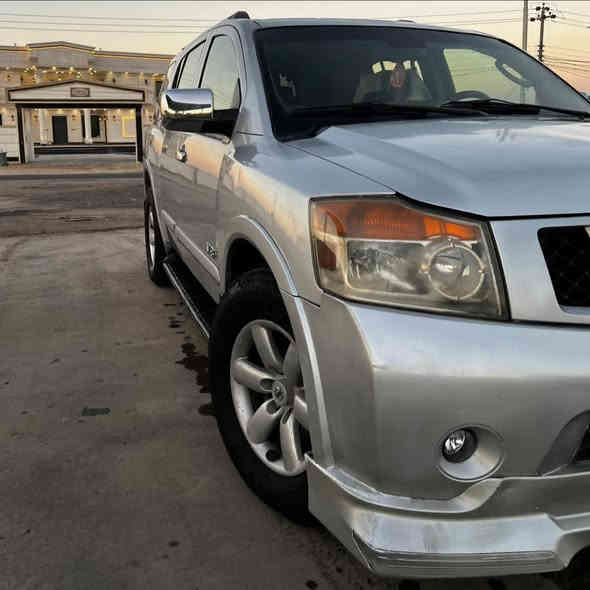 سلام عليكم نيسان ارمادا 2008 كلين بدون ضربه سياره خير من الله كهربائيات كلها شغاله رقم بغداد انكليزي باسمي سياره منضومه غاز تخم تاير سياره جاهزه من كلشي كير مكينه خير من الله مكانها بغداد السعر ٩٨ وبيها مجال شي قليل
*********** بي واتساب
