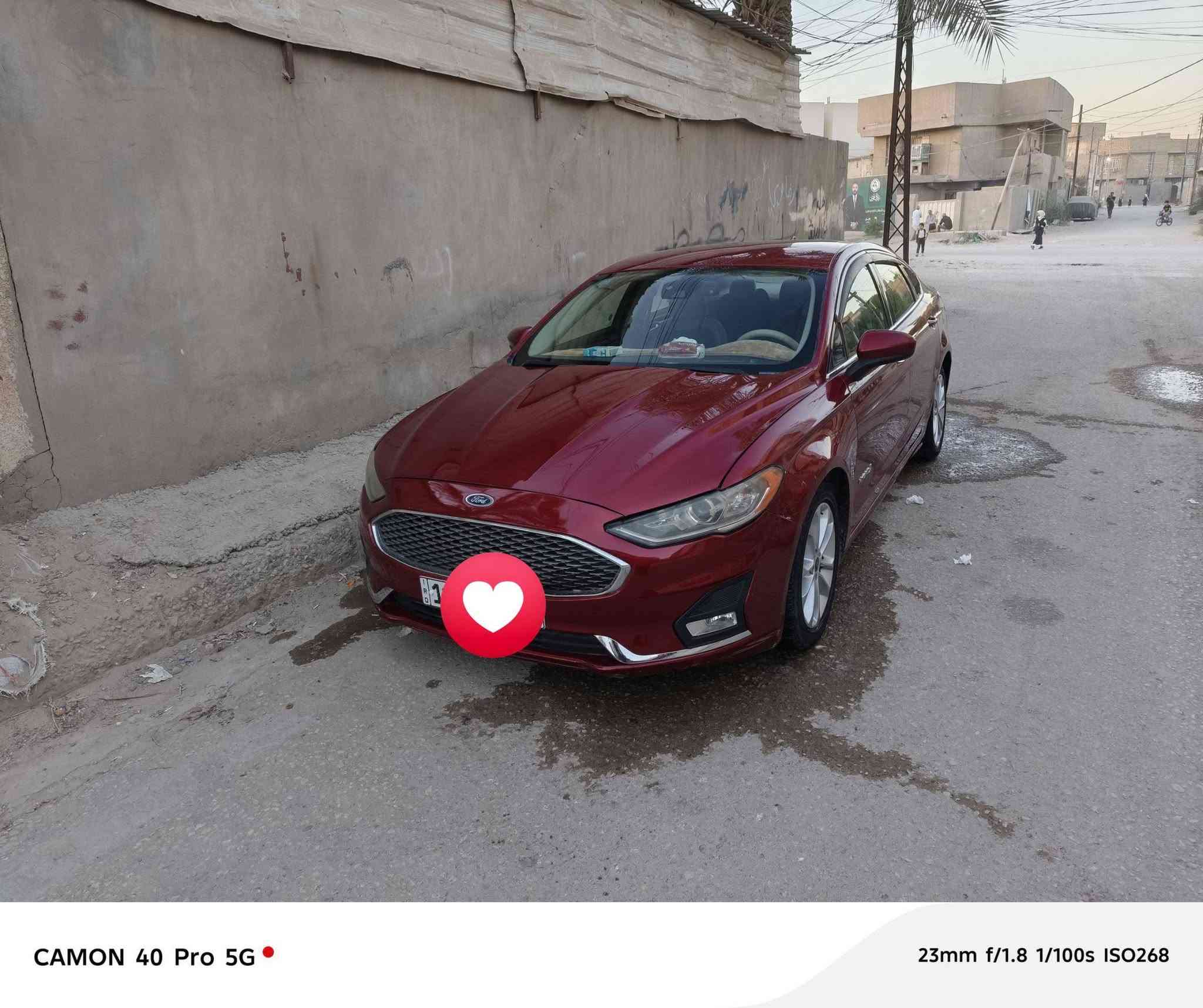 من رخصه الادمن المحترم
سلام عليكم اخوان فورد فيوجن هاي برد 2019
رقم بغداد انكليزي مكينه 2000 تنفس طبيعي 
كير موس شاشه تحكم استيران قطعتين تبريد هاند بريك بصمه 
رادار امامي حساس خلفي كاميرا فئة Esللعلم مكينه كايمه ابيع على وضعها او مراوس موبايل ***********
