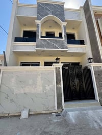 🏠#دار_للبيع   100متر واجهيه 6،25متر نزال 16متر   طابقين   بناء حديث وت...