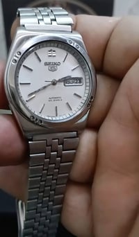هاي ساعة *Seiko 5 Automatic* موديل *SNKL43J1* أو SNKL43  مواصفاتها الل...