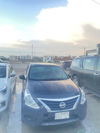 نيسان فيرسا 2018  وارد أمريكي مواصفات عاديه   حادث جاملغ وبنيد مصلح ما...