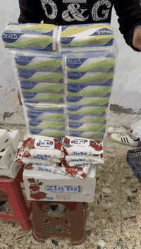 تحطيم الأسعار 🔥🔥🔥 بالة كلنس ٢٠٠ سحبة العدد 40 قطعة السعر 12 ألف والتوص...