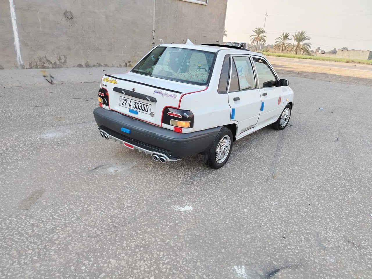 سايبه للبيع موديل 14 سياره جاهزه مانقصه اي شي  مداور ثاني يوم  كهرباء كامله تخم تاير حداديه جديده  مكينه  وكير مكفولات  مكان بابل. سعر 35 وبيه مجال بسيط رقم ***********///***********
